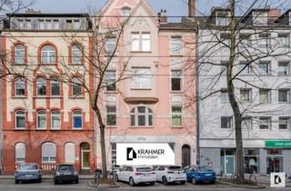 Wohnung mieten in Hüttenstraße 76, 40215 Friedrichstadt, Düsseldorf-Friedrichstadt: Helles Altbau-Apartment mit hohen Decken und Pantryküche