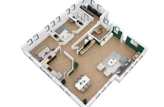 Wohnung mieten in Tossenser Straße 26a, 26969 Butjadingen, 4 Zimmer Wohnung Erdgeschoss in Butjadingen