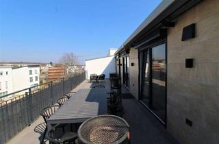 Penthouse mieten in 63073 Bieber, Penthouse mit großer Dachterrasse (34,6 qm) und Tiefgaragenstellplatz mit eigener E-Ladestation