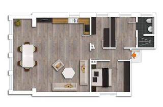 Wohnung mieten in 48231 Warendorf, Großzügige 2-Zimmer-Wohnung in Milte zu vermieten!