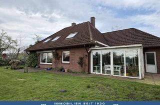 Wohnung mieten in 26215 Wiefelstede, Ebenerdige 3-Zimmer-Wohnung mit großem Garten & Garage in ländlicher Lage nahe OL