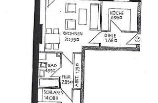 Wohnung mieten in Schlossstr. 73, 56564 Neuwied, *Reserviert*Schicke 2-Zimmerwohnung mit Balkon in der Neuwieder Innenstadt(Erstbezug nach Sanierung)