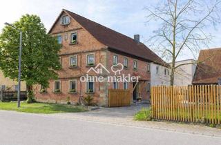 Einfamilienhaus kaufen in 91608 Geslau, Liebevoll saniertes Bauernhaus mit Platz zum Träumen in Geslau
