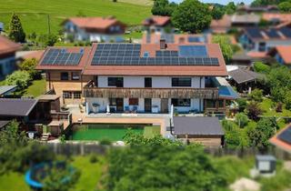 Haus kaufen in 82392 Habach, Komfortables Mehrgenerationenhaus mit 3 Wohneinheiten, Außenpool, Saunahaus - Teilung und Einzelv...