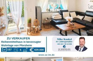 Haus kaufen in 75179 Nordstadt, Reihenmittelhaus in bevorzugter Wohnlage