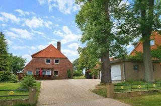 Haus kaufen in 21354 Bleckede, Wohnen wo andere Urlaub machen - Attraktives Zweifamilienhaus in direkter Deichlage an der Elbe