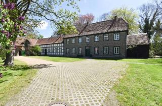 Haus kaufen in 38176 Wendeburg, Großes Fachwerkhaus auf herrlichem Grundstück mit Stall, Einliegerwohnung und ggf. Bauland!