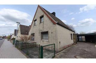 Doppelhaushälfte kaufen in 25436 Uetersen, Sanierungsbedürftige, kleine Doppelhaushälfte mit Garten in ruhiger Lage von Uetersen