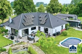 Haus kaufen in 19399 Langenhagen, Zukunftssicher und energieeffizient: Premium-Immobilie mit Seeblick und Pool