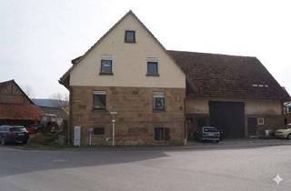 Haus kaufen in 74397 Pfaffenhofen, Wohnen, Arbeiten, Erweitern: Zweifamilienhaus mit Werkstatt, Scheune & optional Baugrundstück