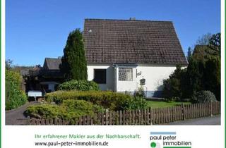 Einfamilienhaus kaufen in 24598 Boostedt, Einfamilienhaus mit Kellergeschoss auf schönem Grundstück in ruhiger Sackgassenlage von Boostedt