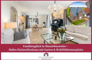Einfamilienhaus kaufen in 21706 Drochtersen, Familienglück in Massivbauweise – Helles Einfamilienhaus mit Garten & Wohlfühlatmosphäre