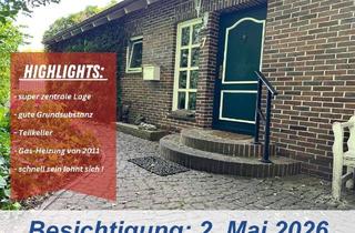 Einfamilienhaus kaufen in 26349 Jade, TOP ! Wohnen am Waldrand, mitten in Jaderberg – Einfamilienhaus mit Charme & Bauplatz !