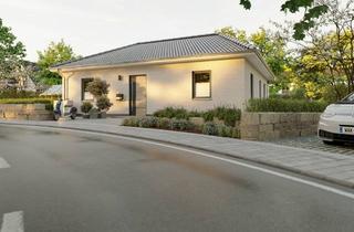 Haus kaufen in 86647 Buttenwiesen, schöner Bungalow mit Keller inkl. Grundstück in Buttenwiesen-Unterthürheim
