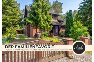 Haus kaufen in 14547 Beelitz, Selten am Markt: 136m² Familienhaus mit Carport, 693m² Gartenidylle in ruhiger, gewachsener Wohnlage