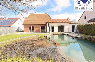 Haus mieten in Am Nordbach 3A, 38312 Flöthe, Einfamilienhaus mit Schwimmteich, Dachterrasse und Gewerberäumen