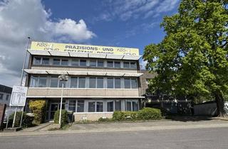 Büro zu mieten in Daimlerstraße 40 a, 41352 Korschenbroich, 2 Kranbahnhallen mit großzügiger Bürofläche und Außenplatz