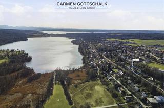 Grundstück zu kaufen in 82229 Seefeld, Panorama-Seeblick: Baugrundstück mit Genehmigung – Sofort bebaubar!