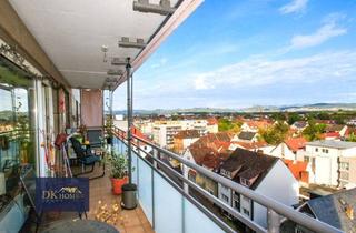 Wohnung kaufen in 68519 Viernheim, Stadtwohnung mit zwei Riesenbalkonen im Herzen Viernheims