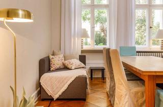 Wohnung kaufen in 10707 Wilmersdorf, Draußen Hauptstadt - drinnen Hideaway: Altbau mit Garten, käuferprovisionsfrei
