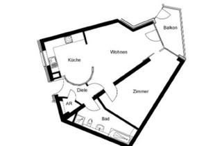 Wohnung mieten in Brauhausstraße, 13086 Weißensee, Nachmieter gesucht: 2-Zimmer-Wohnung mit Balkon, EBK & Duplex-Stellplatz in Berlin-Weißensee