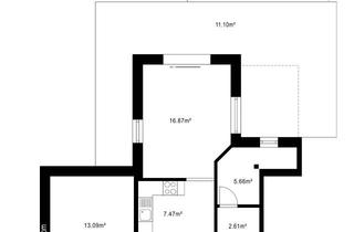 Wohnung mieten in Syrlinstraße 22, 89073 Mitte, Erstbezug 2026 | 2-Zi.-Wohnung (63 m²) mit sonniger Dachterrasse & Pergola | hochwertige Ausstattung
