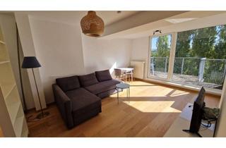 Wohnung mieten in Fennstraße 12A, 12439 Niederschöneweide, Möblierte, sonnige Dachgeschosswohnung mit großem Balkon, Garten und EBK