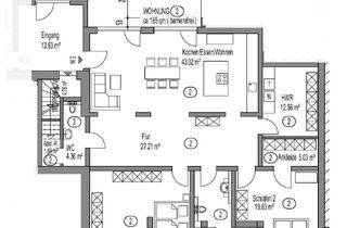 Wohnung mieten in 66701 Beckingen, Freundliche und neuwertige 3,5-Raum-EG-Wohnung mit lux. Innenausstattung mit Terrasse