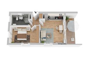 Wohnung mieten in 82229 Seefeld, 2-Zimmer-Wohnung in Seefeld-Hechendorf