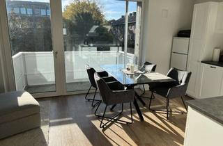 Immobilie mieten in 48153 Münster, Helle, möblierte 2-Zimmer-Wohnung mit Balkon in Münster