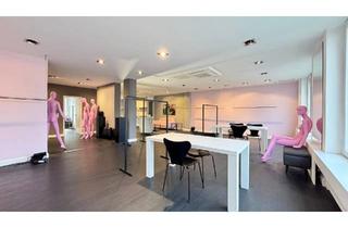 Büro zu mieten in 40474 Düsseldorf, Helle Büroräume mit großer Fensterfront und kleinem Balkon