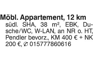 Wohnung mieten in 73642 Welzheim, Möbl. Appartement, 12 km