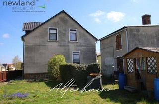 Einfamilienhaus kaufen in 04687 Trebsen, Einfamilienhaus mit großem Grundstück und viel Gestaltungspotenzial in Altenhain bei Trebsen!