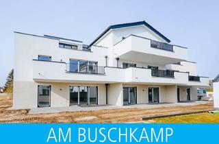 Wohnung kaufen in 33758 Schloß Holte-Stukenbrock, Schloß Holte-Stukenbrock - Neubau-Eigentumswohnung nach KfW-40-QNG-Standard mit Terrasse und Garten