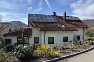 Einfamilienhaus kaufen in 73337 Bad Überkingen, Bad Überkingen - Einfamilienhaus mit Einliegerwohnung, Talblick & Sonnenterrasse in ruhiger Lage, provisionsfrei