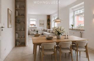 Wohnung kaufen in 86156 Augsburg, Augsburg / Kriegshaber - BESONDERE IMMOBILIE: 2 EINHEITEN - 4-ZI.-WOHNUNG MIT GARTEN & EINHEIT IM SOUTERRAIN (78 M²)