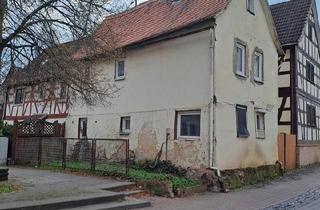 Haus kaufen in 63674 Altenstadt, Altenstadt - Kleines Fachwerkhaus in Altenstadt Lindheim provisionsfrei