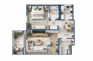 Wohnung kaufen in 60598 Frankfurt, Frankfurt am Main - Provisionsfreie 2-Zimmer-Wohnung in Frankfurt-Sachsenhausen