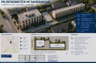 Grundstück zu kaufen in 21075 Hamburg, Hamburg - Projektgrundstück mit Bauvoranfrage - BoardinghouseWohnen + Gewerbe Bestand mit Mieteinnahmen