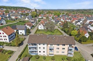 Wohnung kaufen in 88326 Aulendorf, Moderne, lichtdurchflutete 4-Zimmer-Wohnung in guter Lage in Aulendorf mit Balkon & Freisitz