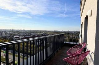 Penthouse kaufen in 12687 Marzahn, PENTHOUSE GANZ OBEN | Käufer-Prov.frei | Süd-Dachterrasse | FREI ab Okt 2026 | Stellplatz | KFW55