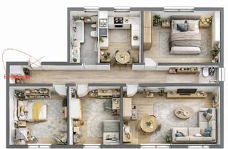 Wohnung kaufen in Oststraße, 02943 Weißwasser, Kapitalanlage mit Charme – Attraktive 4-Zimmer-Eigentumswohnung großzügig, hell und vielseitig