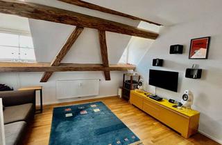Wohnung kaufen in 88682 Salem, Kapitalanleger gesucht ! Schöne Dachgeschosswohnung im Denkmal mit zauberhaftem kleinen Garten