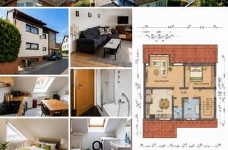Wohnung kaufen in 67435 Gimmeldingen, Vermietete Dachgeschosswohnung mit Klimaanlage und Rheinebenblick