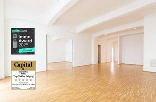 Loft kaufen in 04103 Zentrum-Ost, Großzügiges Loft mit Balkon| Aufzug | Parkett | 2 Bäder | Kaminanschluss | Stellplatz