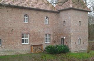 Wohnung mieten in Mittelorbroich 125, 47839 Hüls, Wunderschöne Erdgeschoßwohnung mit Terrasse und moderner Einbauküche in historischer Burg