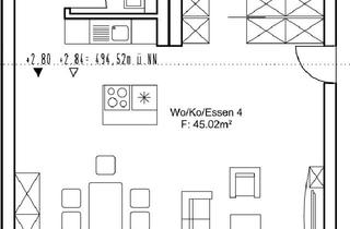 Wohnung mieten in 93177 Altenthann, Moderne 2-Zi-Wohnung, Baujahr 2025 KfW 40, mit großem Balkon in Altenthann