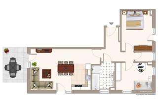 Wohnung mieten in 85221 Dachau, Neubau! 3-Zimmer-Wohnung in TOP-Lage von Dachau (Whg.1)