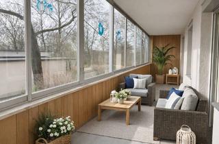 Wohnung mieten in Karlsbader Str. 41a, 86169 Hammerschmiede, Helle, gut geschnittene 3 ZKB mit großem verglasten Balkon in Augsburg-Hammerschmiede