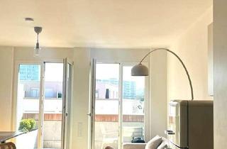 Wohnung mieten in 85540 Haar, Stadtgrenze München: Modernes Design-Apartment (1-Zi-Wohnung, 38,6 qm) mit Dachterrasse